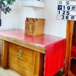 祭壇と聖櫃