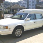 霊柩車の写真(長崎県長崎市)